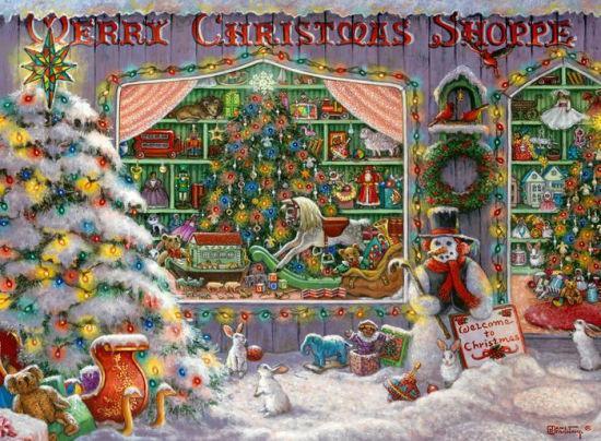 The Christmas Shop 500 Piece Puzzle by Ravensburger - New for 2020