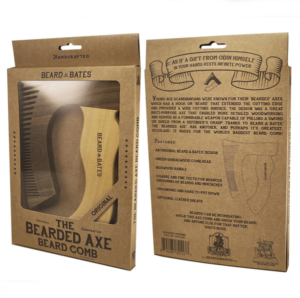The Original Bearded Axe Beard Comb