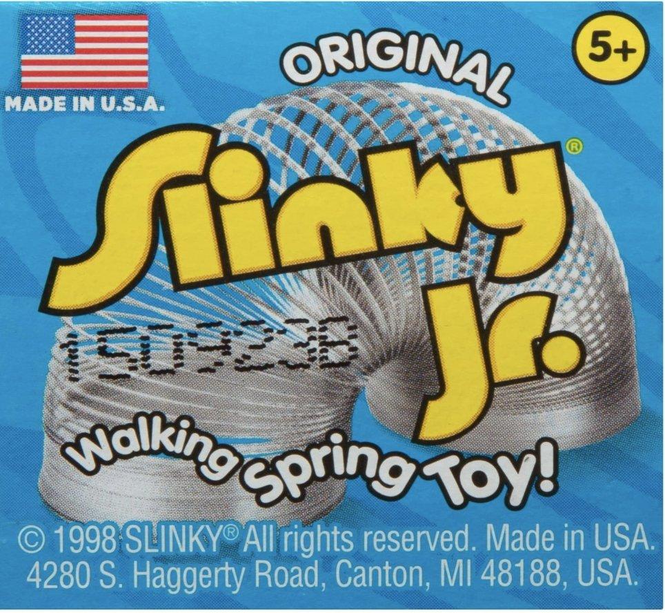 The Original Slinky Brand Metal Slinky Jr. Kids Spring Toy