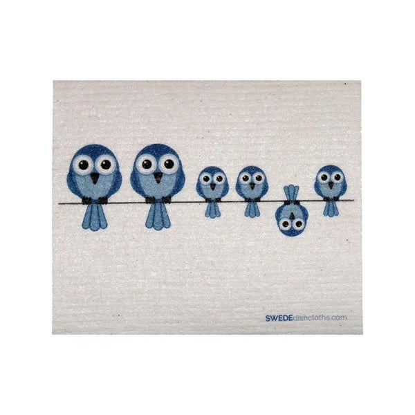 The Original SWEDEdishcloth | Bluebirds on a Wire