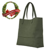 The Taylor Tote | Army Green Suede