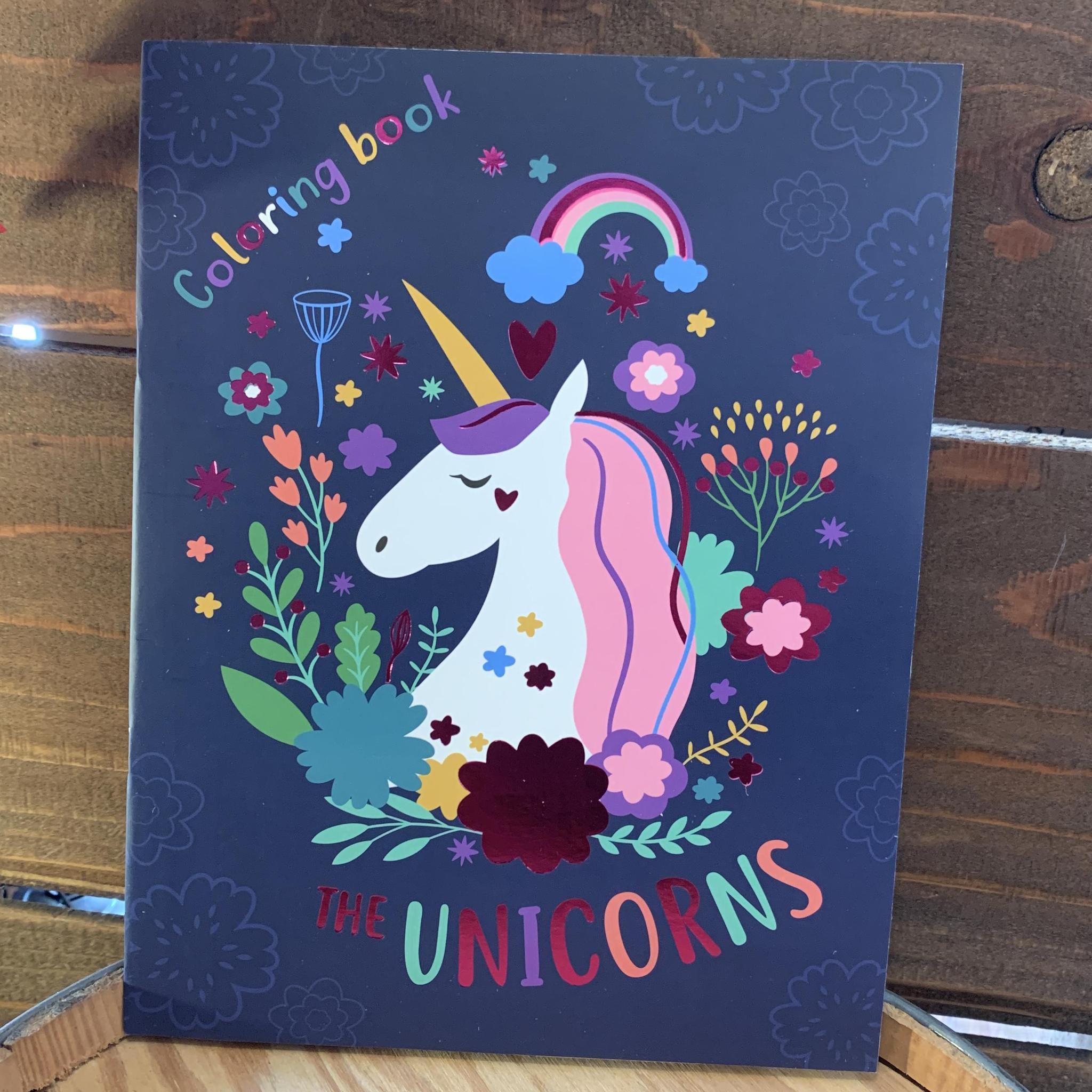 Unicorns Kids Coloring Books - Golden Gait Mercantile