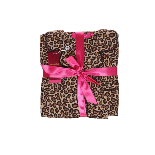 Three Piece Pajama Set | Cheetah