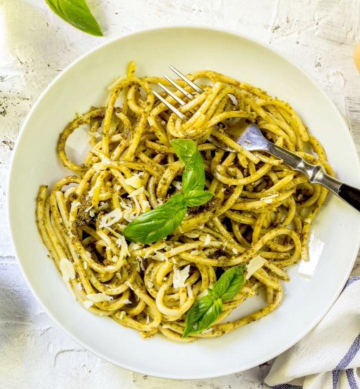 Tiberino Italian One Pot Meal | Linguine with Basil Pesto