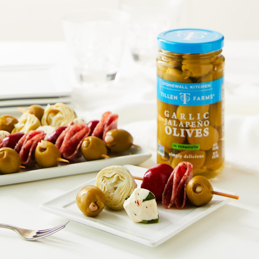 Tillen Farms Garlic Jalapeno Olives