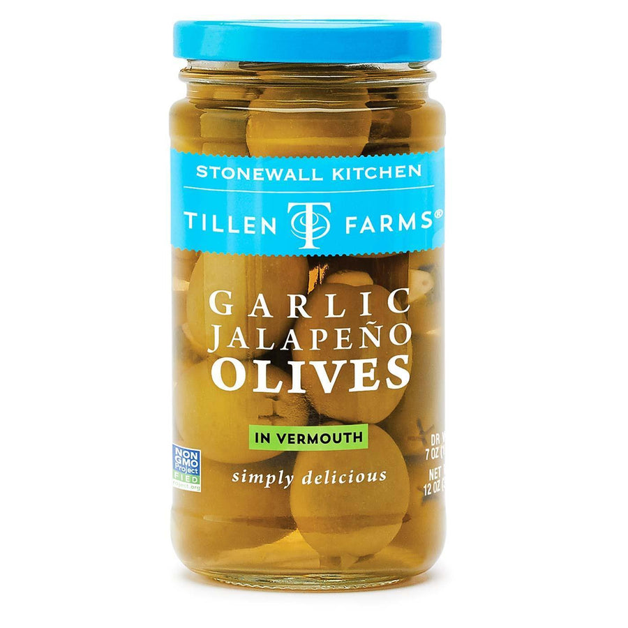 Tillen Farms Garlic Jalapeno Olives