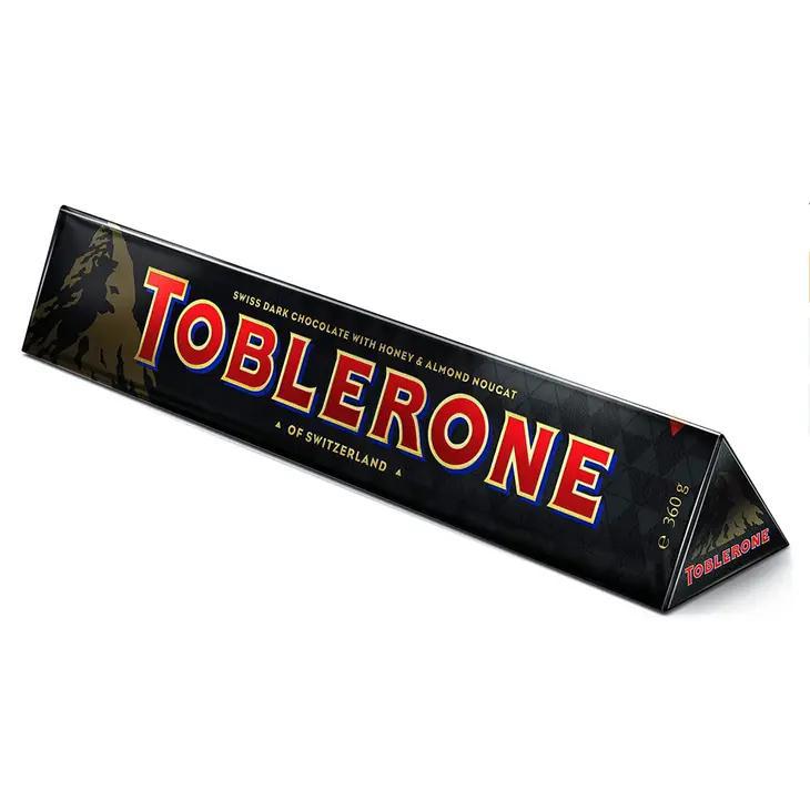 Toblerone Swiss Dark Chocolate Candy Bar