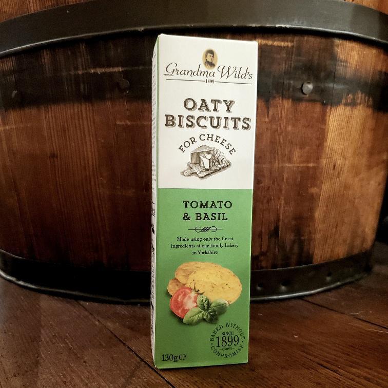 Oaty Biscuits for Cheese Tomato Basil