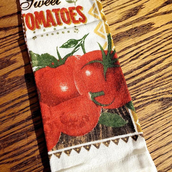 Colorful Vintage Kitchen Towels