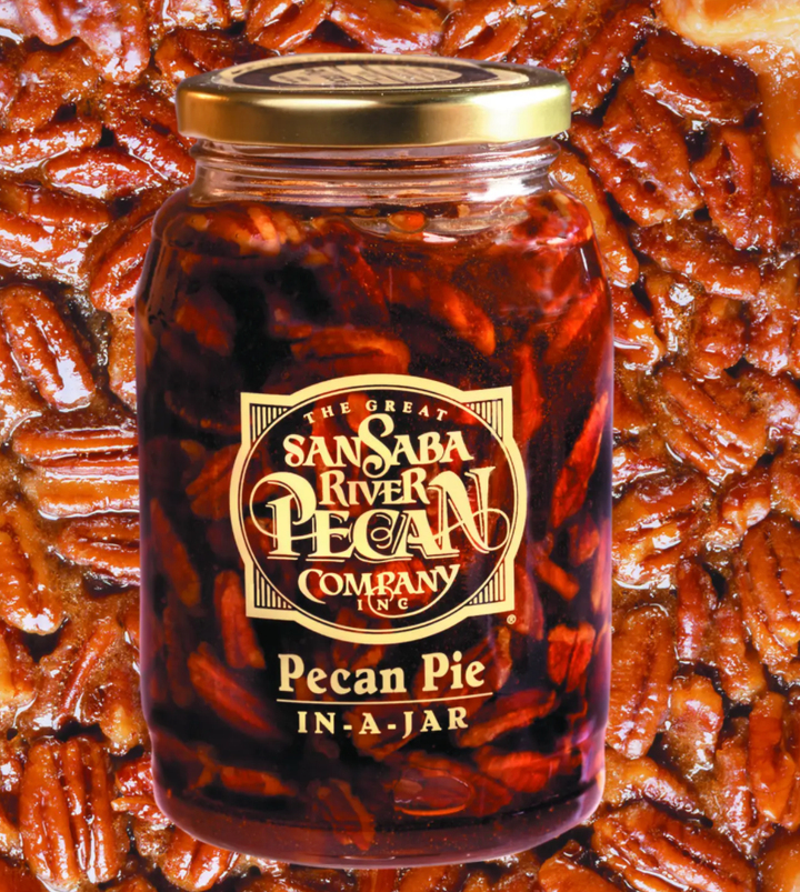 Traditional Pecan Pie in a Jar