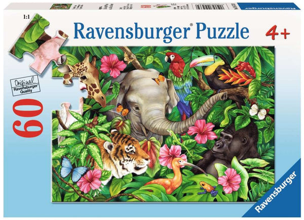 Tropical Friends 60 Piece Puzzle by Ravensburger