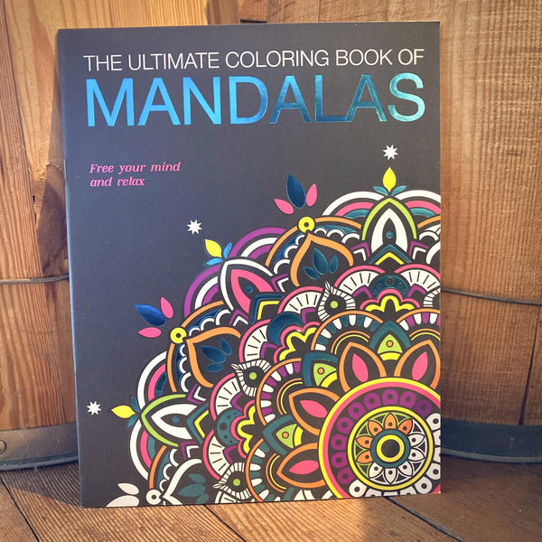 Mandala Coloring Books For Adults & Kids Ultimate Mandalas