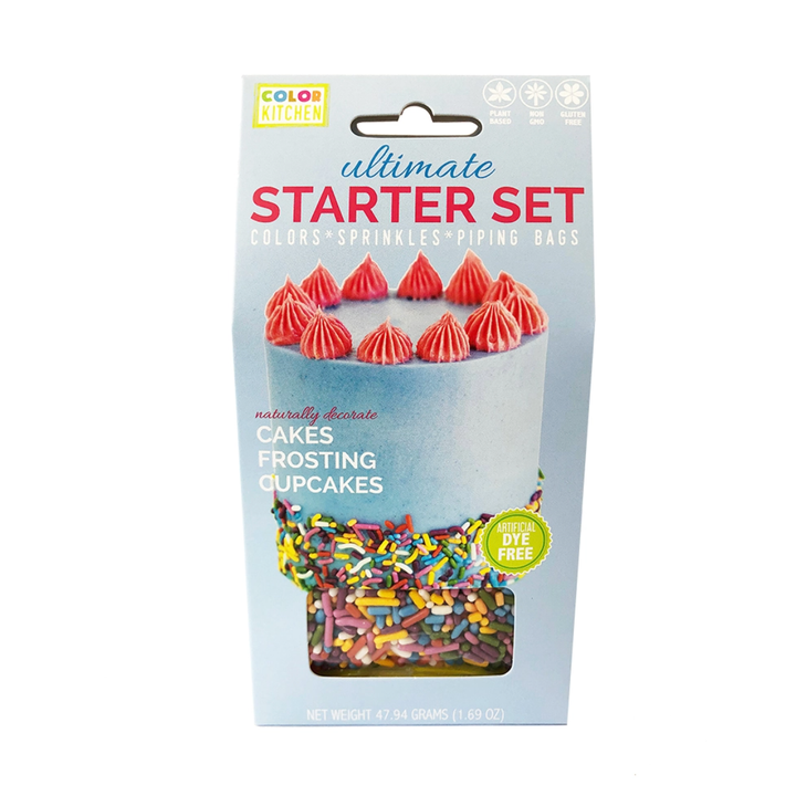 Ultimate Starter Set Colors, Sprinkles, & Piping Bags