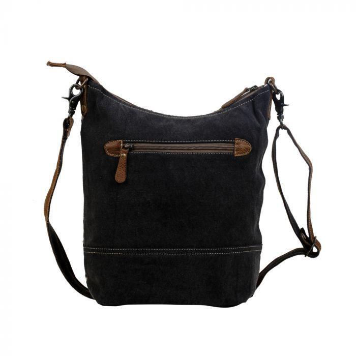 Unconventionally Etched Shoulder Bag