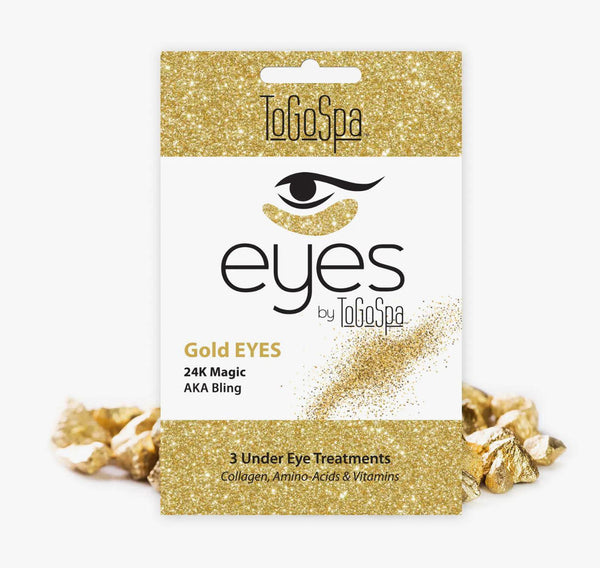 Under Eye Collagen Gel masks Gold Dust