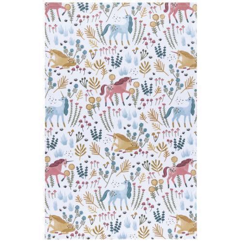 Unicorn Print Dishtowel