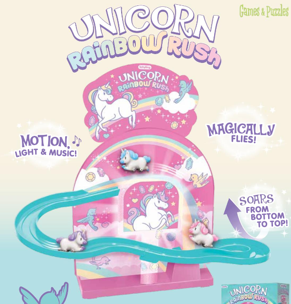 Unicorn Rainbow Rush Game