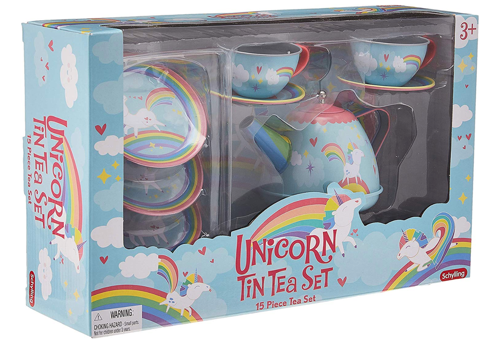 Unicorn Tin Tea Party Set
