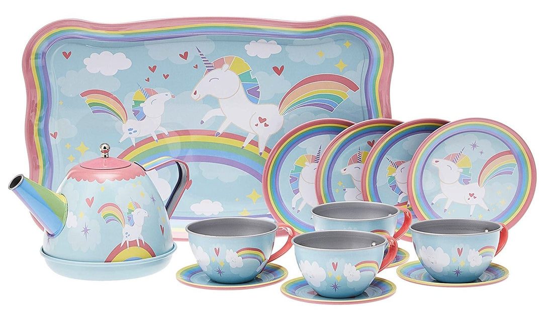Unicorn Tin Tea Party Set