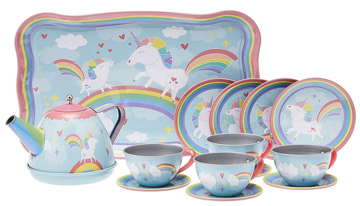 Unicorn Tin Tea Party Set