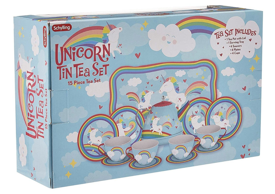 Unicorn Tin Tea Party Set