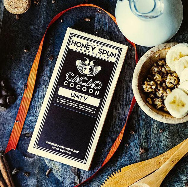Cacao Cocoon Silky Honey Spun Chocolate - Locally Made Unity