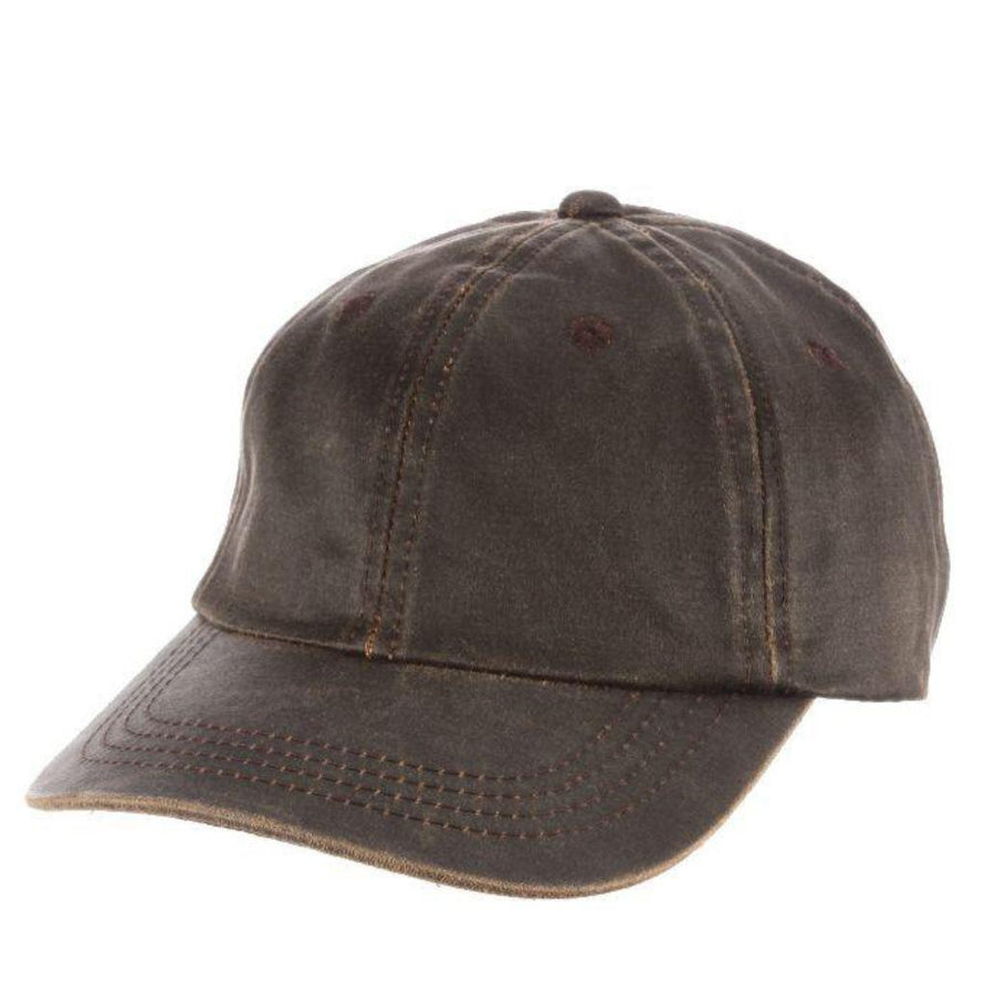 Unstructured Weathered Cotton Baseball Cap | Cedar Brown