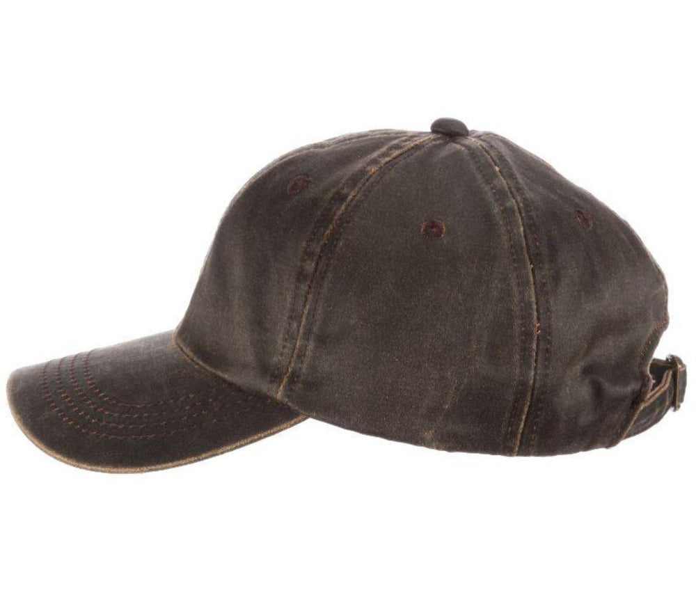 Unstructured Weathered Cotton Baseball Cap | Cedar Brown