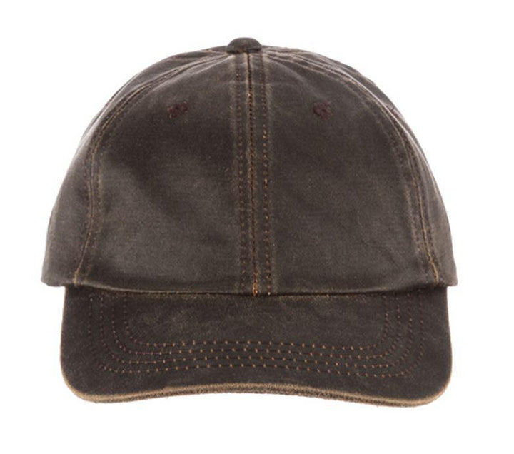 Unstructured Weathered Cotton Baseball Cap | Cedar Brown