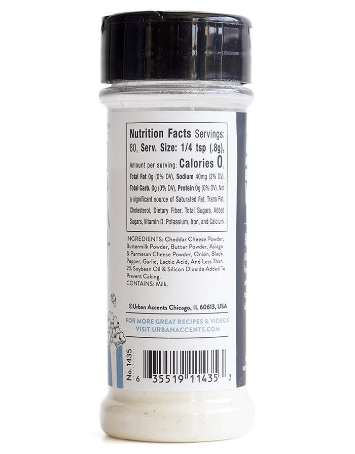Urban Accents Popcorn Seasoning Pepper Asiago
