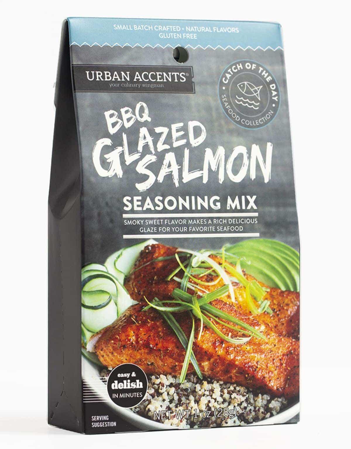 Urban Accents Seasoning Mix | BBQ Glazed Salmon