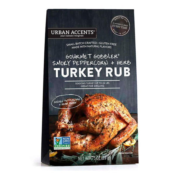 Urban Accents Smokey Peppercorn and Herb Turkey Rub