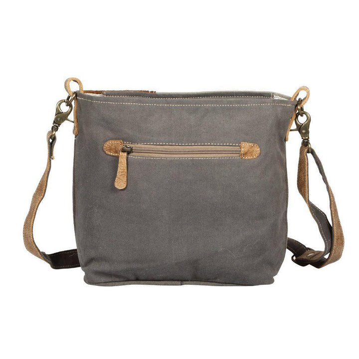 USA Stamp Hairon Pocket Shoulder Bag