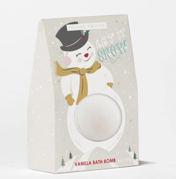 Vanilla Snowman Bath Bomb