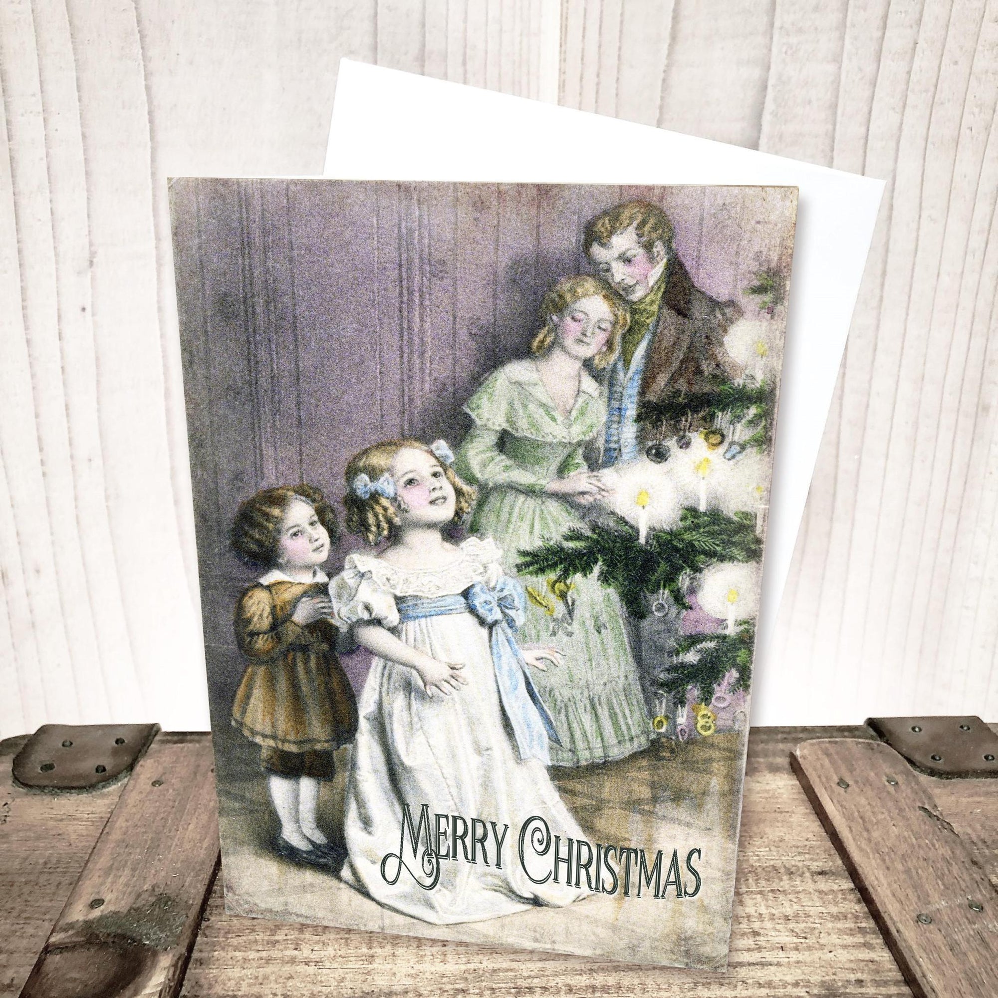 Victorian Merry Christmas Card by Yesterday's Best