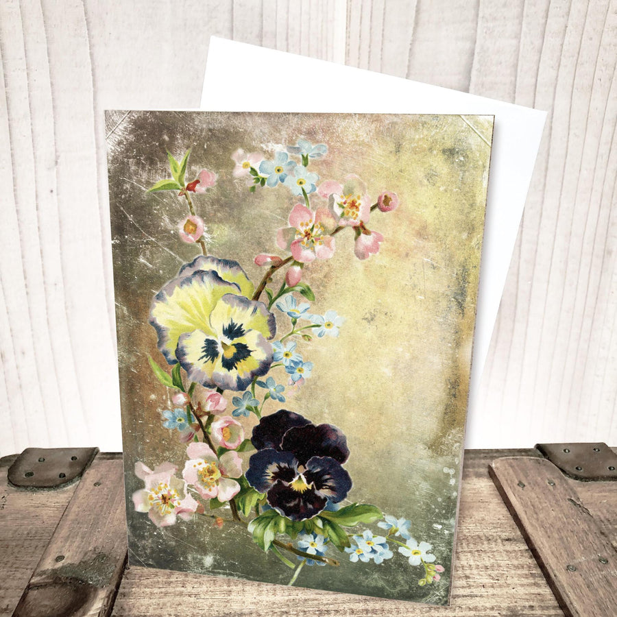 Vintage Floral Everyday Card by Yesterday's Best