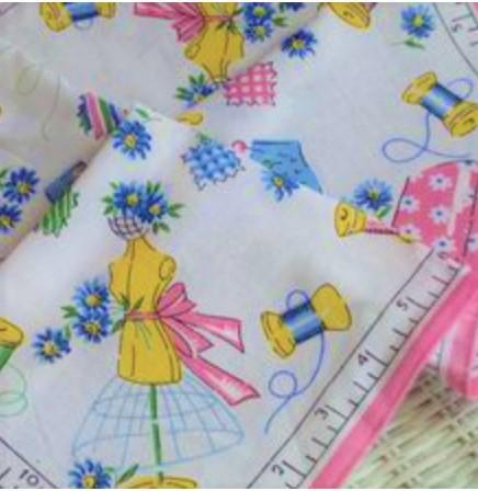Vintage Inspired Floral Hanky | Fabulous Sewing Notions & Needlework
