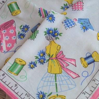 Vintage Inspired Floral Hanky | Fabulous Sewing Notions & Needlework