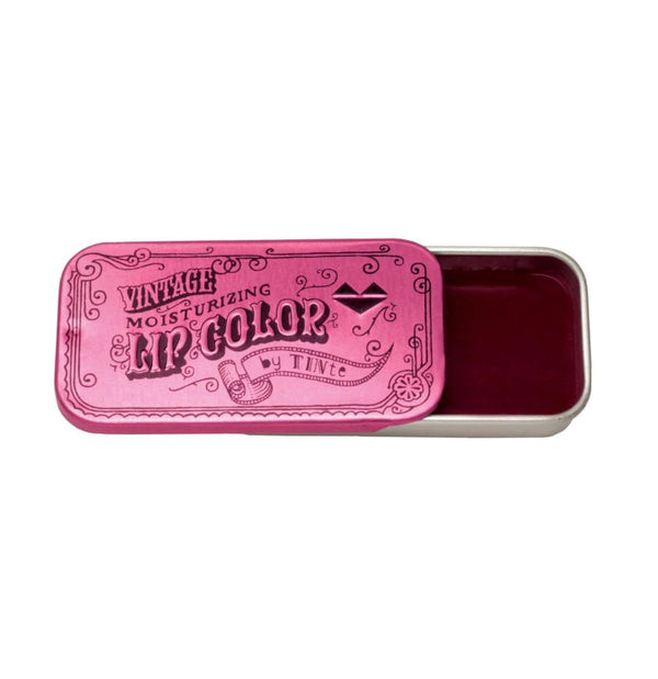 Vintage Slider Tin Moisturizing Flavored Lip Color | Blackberry Jam