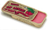 Vintage Slider Tin Strawberry Flavored Lip Balm