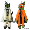 Vintage Style Halloween Decorations | Kreepy Kat & Party Pumpkin