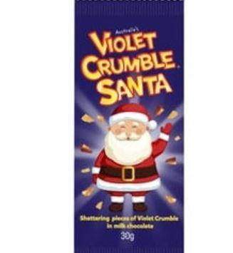 Violet Crumble Santa