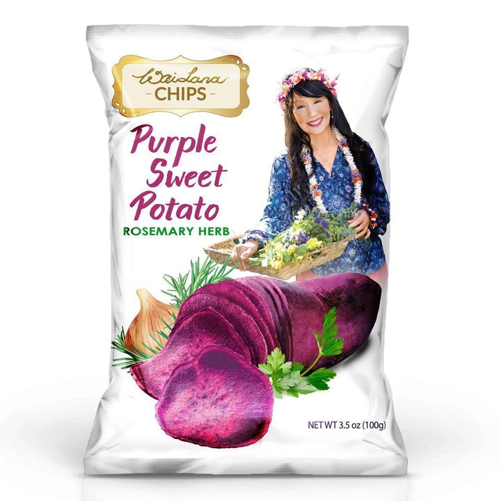 Wai Lana Rosemary Herb Purple Sweet Potato Chips