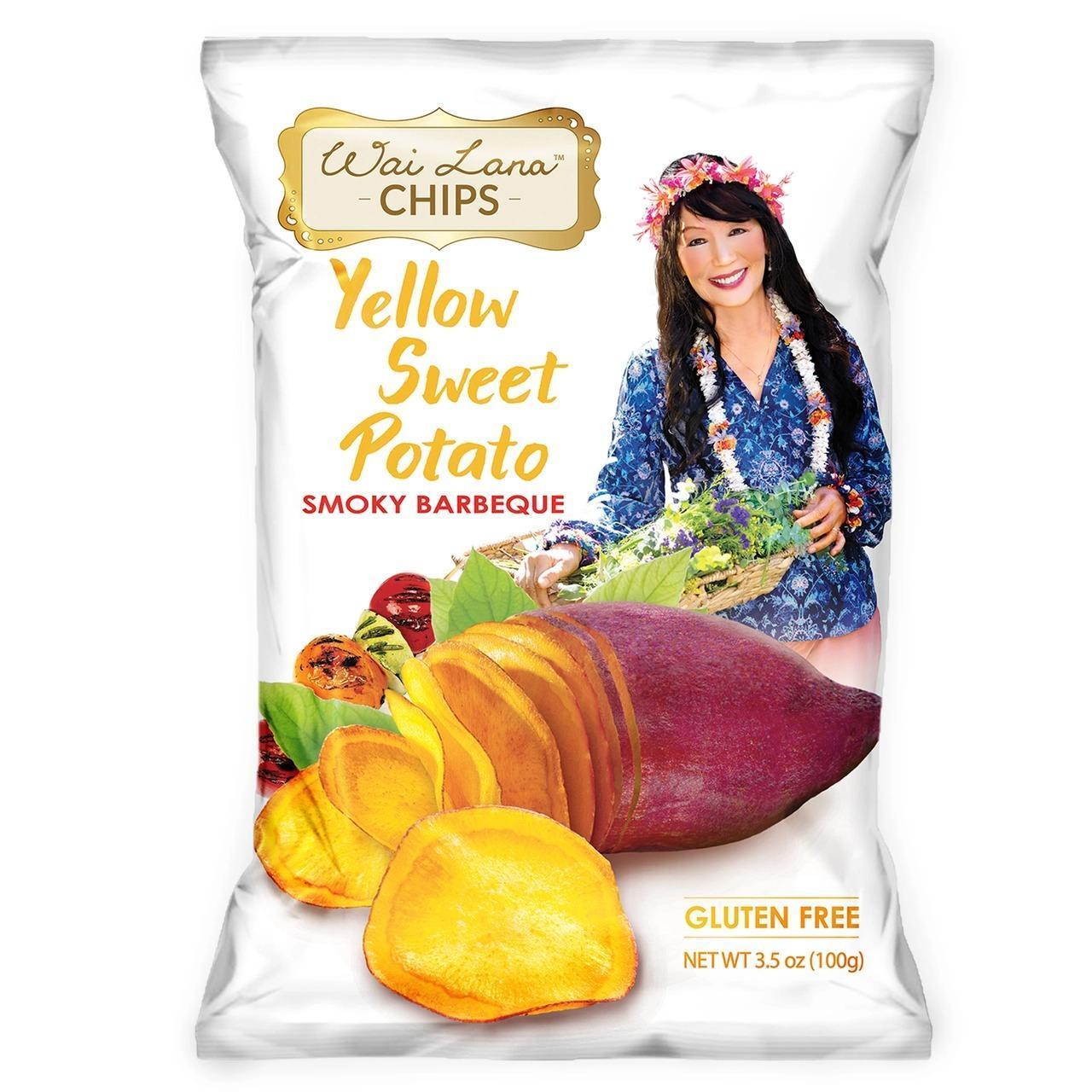 Wai Lana Smokey Barbeque Yellow Sweet Potato Chips