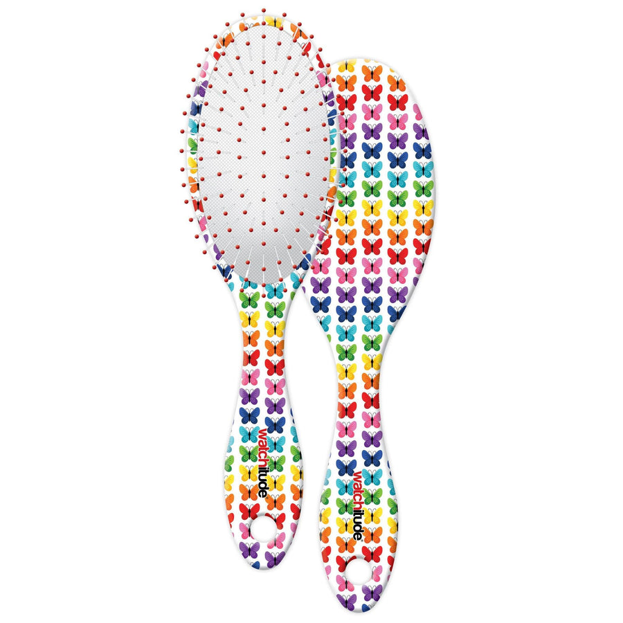 Watchitude Brush'd Scented Hairbrush | Butterfly Berry