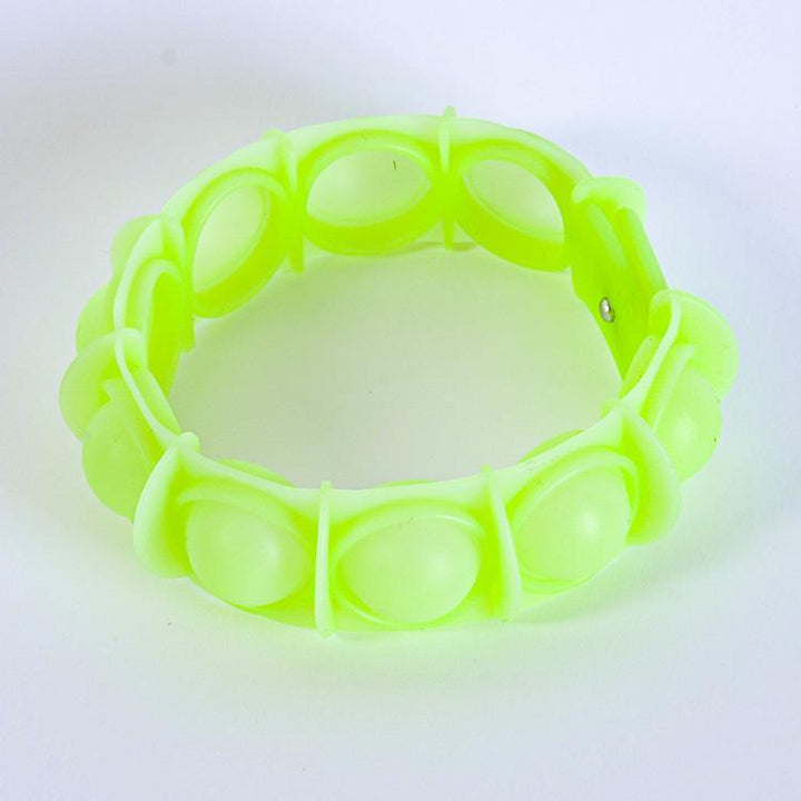 Watchitude POP'd Bubble Popping Toy Glow in the Dark Bracelet Green