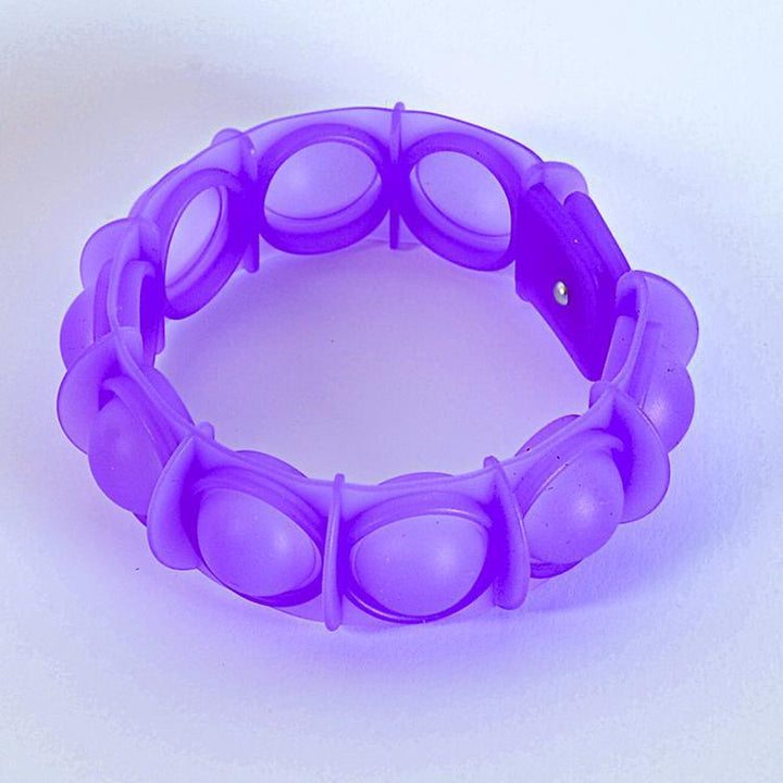 Watchitude POP'd Bubble Popping Toy Glow in the Dark Bracelet Purple
