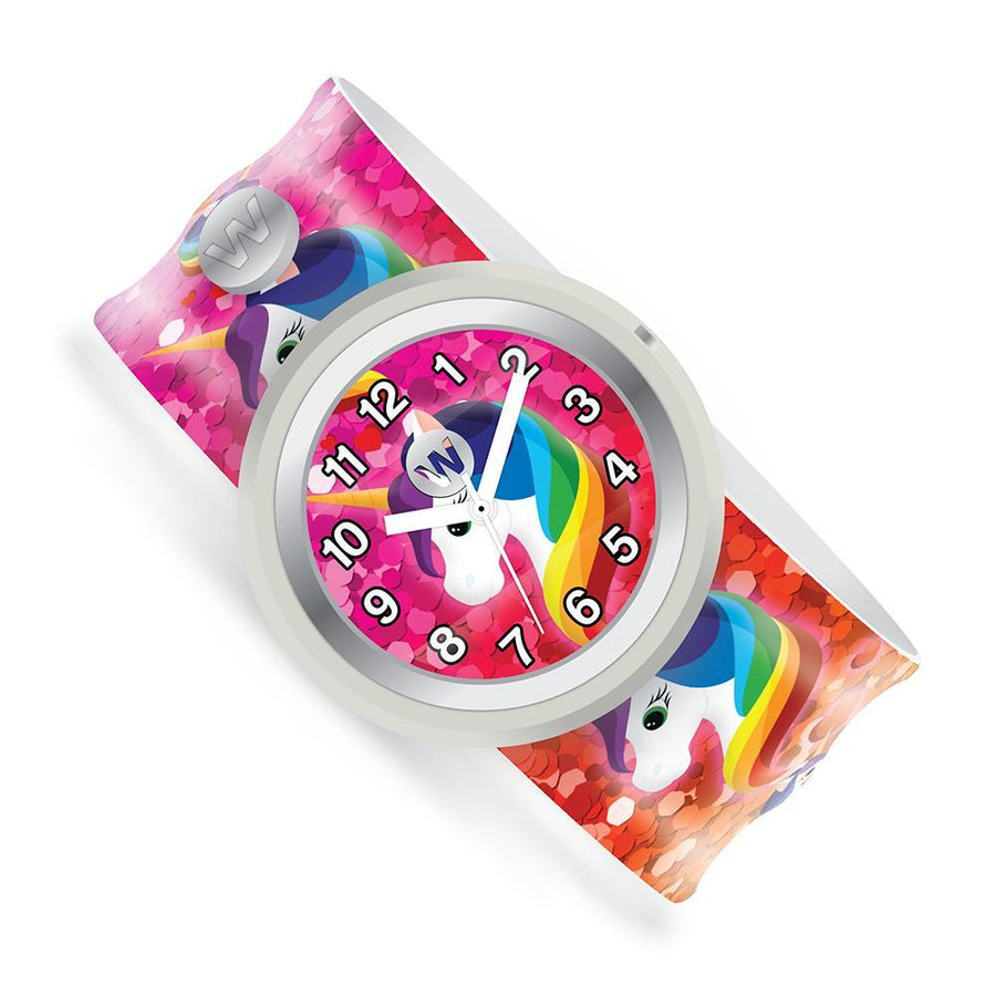 Watchitude Slap Watch | Rainbow Unicorns