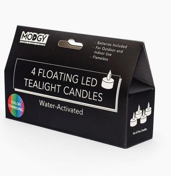 Water-Activated Floating Color Changing Tealight Candles
