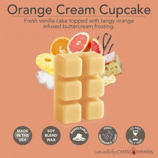 Wax Melts | Orange Cream Cupcake